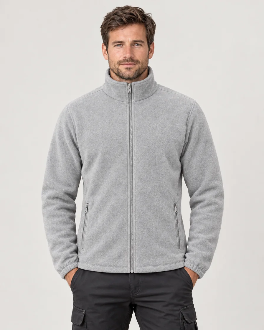 Microfleece-Jacke mit eigenem Logo