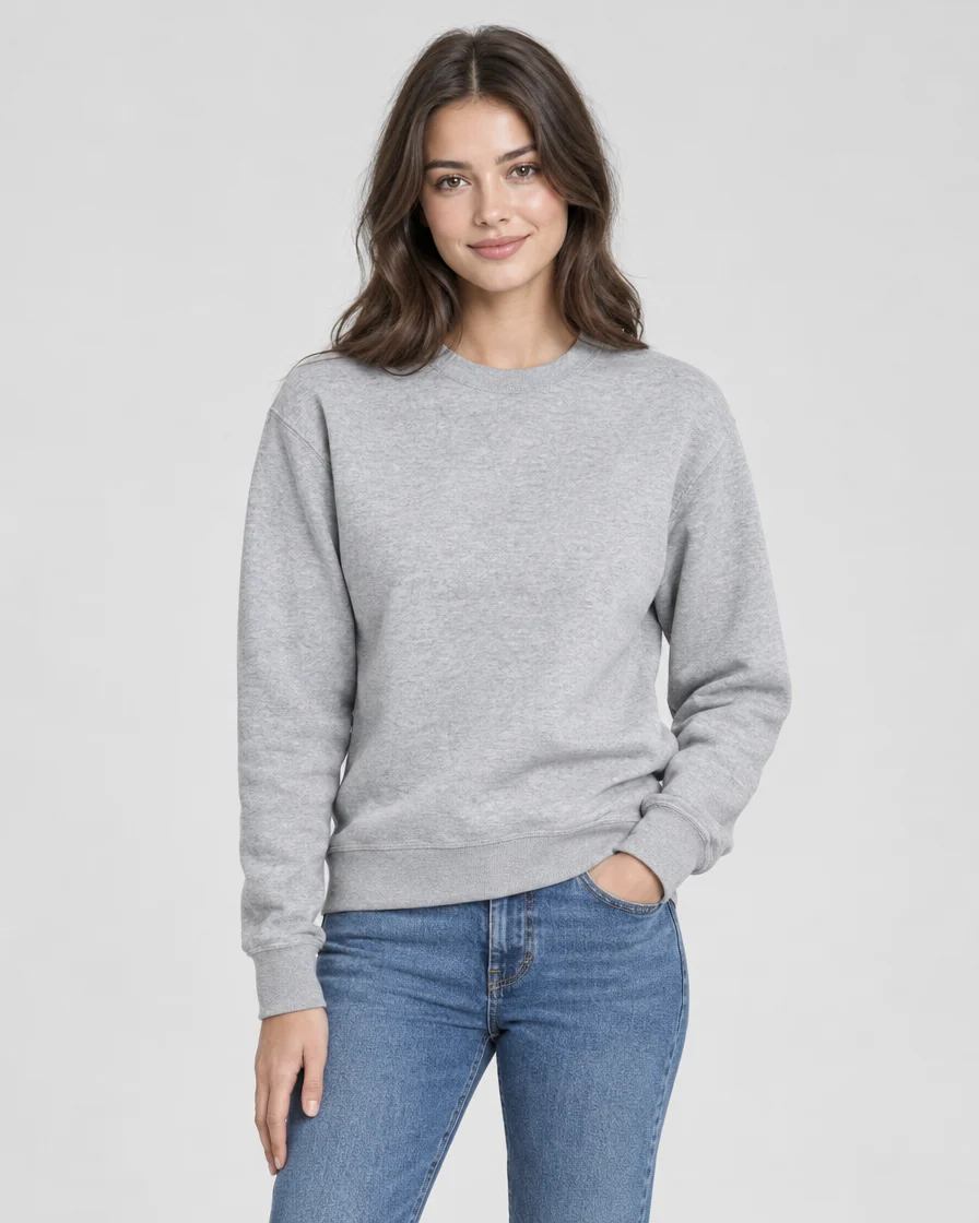 Sweatshirt Crew – Vorderansicht