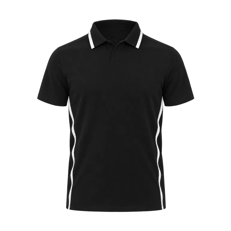 Poloshirt Field – Vorderansicht